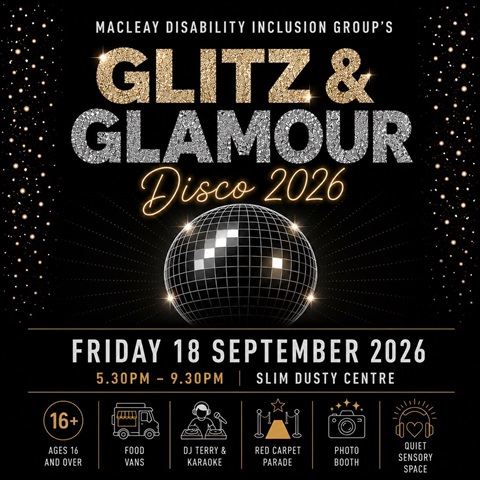 Glitz and Glamour Disco 2026 tile