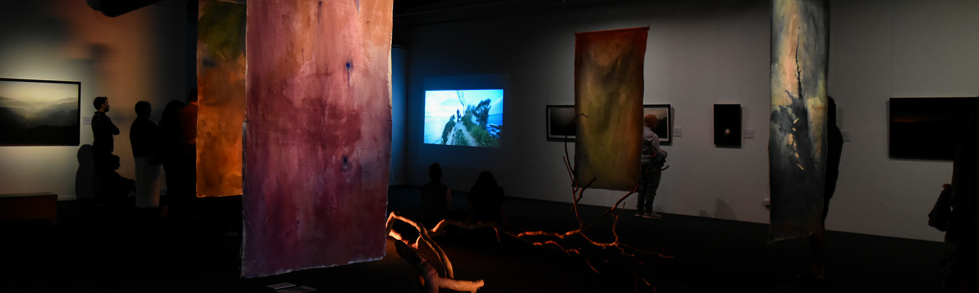 An exhibition at a regional gallery
